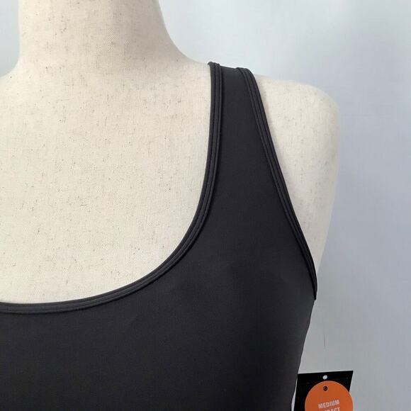 Ideology NWT Deep Charcoal Sports Bra Women Various - Picture 2 of 11